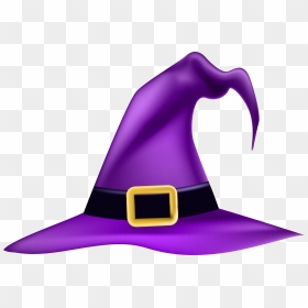 Witch Hat Clipart Free Graphic Stock Party Hat Clipart - Halloween Witch Hat Clipart, HD Png Download - party hat png