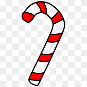 Candy Cane, Red, White - Candy Cane Green Clipart, HD Png Download - candy cane png