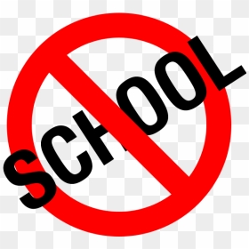 No School Png - No School, Transparent Png - school png