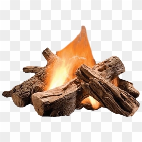 Burning Firewood Transparent Png - Bonfire Png, Png Download - wood png
