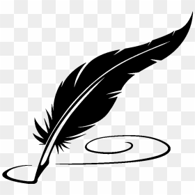 Feather Pen Icon Png, Transparent Png - vhv