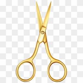 Scissors Golden Png - Gold Scissors Png, Transparent Png - scissors png