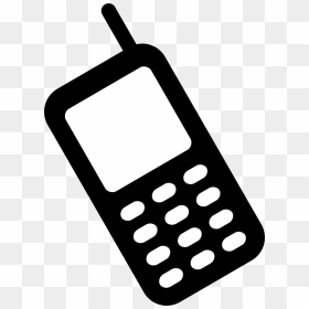 Mobile Phone Cliparts, HD Png Download - cell phone png