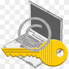 Laptop Clip Art, HD Png Download - key png