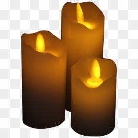 Flameless Candles Wax, HD Png Download - candle png