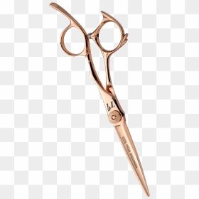 Gold Hair Scissors Png - Rose Gold Scissors Png, Transparent Png - scissors png