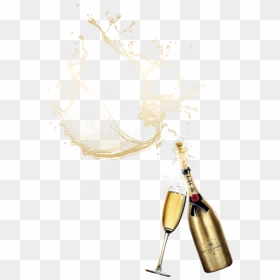 Free Png Champagne Popping Png Images Transparent - Transparent Champagne Bottle Png, Png Download - champagne png
