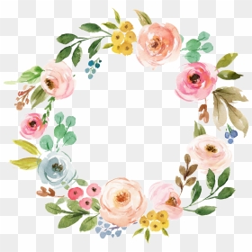 Este Fondos Es Corona De Flores Brillantes Flores De - Garden Tea Party Clip Art, HD Png Download - flores png