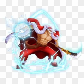 One Piece Whitebeard Santa - One Piece Whitebeard Png, Transparent Png - santa png
