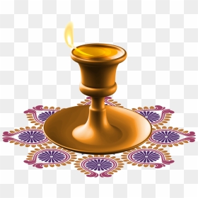 Happy Diwali Png Pinterest - Happy Diwali Candle Png, Transparent Png - happy diwali png