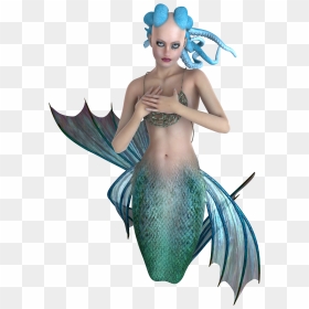 Illustration, HD Png Download - mermaid png