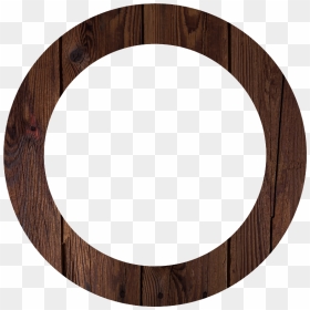 Wood Frame - Circle, HD Png Download - wood png