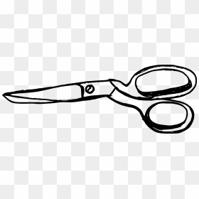 Drawing, HD Png Download - scissors png