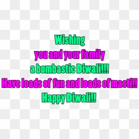 Happy Diwali Png Text Quotes - Parallel, Transparent Png - happy diwali png