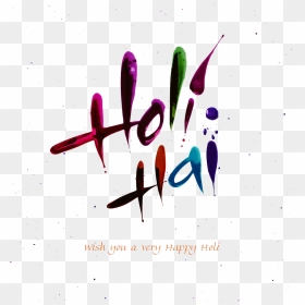 Thumb Image - Calligraphy, HD Png Download - happy holi png