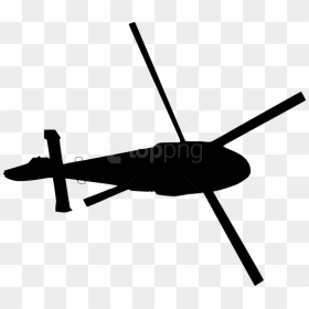 Free Png Helicopter Top View Silhouette Png - Helicopter Top View Silhouette, Transparent Png - helicopter png
