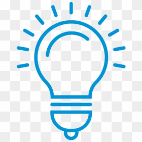 Lightbulb - Thought Icon, HD Png Download - lightbulb png