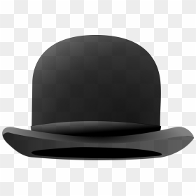 Hat,headgear,bowler Hat - Chapeu Coco Png, Transparent Png - top hat png