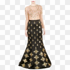 Mermaid Lehenga Png Free Image Download - Mermaid Skirt Lehenga, Transparent Png - mermaid png