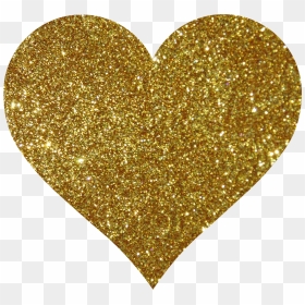 Hd Authenticity Gold Heart Overlay - Gold Transparent Glitter Overlay, HD Png Download - gold glitter png