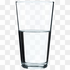 Water On Glass Png - Glass Half Full Png, Transparent Png - glass png