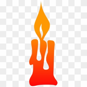 Candle Vector 1, HD Png Download - candle png