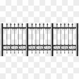 Fence Png , Png Download - Iron Fence Transparent, Png Download - fence png