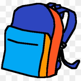 Backpack Uwu By Yourboimicro - Easy School Bag Drawing, HD Png Download - school png