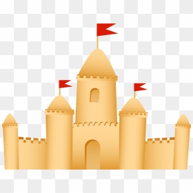 Sand Castle Png Clip Art, Transparent Png - castle png