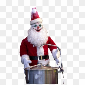 Clown Santa, HD Png Download - santa png