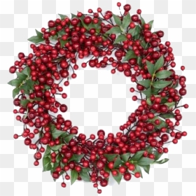 Red Christmas Wreath Png Image - Red Christmas Wreath Png, Transparent Png - christmas wreath png