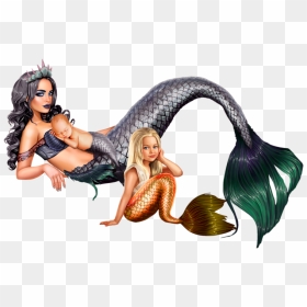 Tube Sirène Enfant Png, Transparent Png - mermaid png