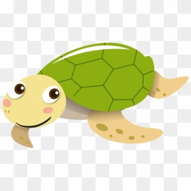 Sea Turtle Tortoise Portable Network Graphics Vector - Sea Turtle Cartoon Png, Transparent Png - turtle png
