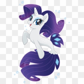 My Little Pony Rarity Mermaid, Png Download - My Little Pony Rarity Seapony, Transparent Png - mermaid png