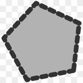 Polygon Icon, HD Png Download - dotted line png