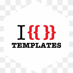 I Love Templates Hexagon - Love Templates, HD Png Download - hexagon png