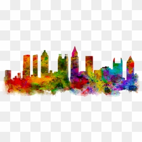 Design Elements Png Picture - Atlanta Skyline, Transparent Png - design png
