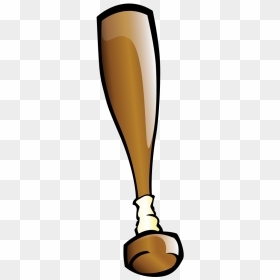 Clipart Of Baseball Bat Png Freeuse Stock Clipart - Cartoon Animated Baseball Bat, Transparent Png - baseball bat png