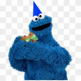 Sesame Street Cookie Monster Party Clip Arts - Birthday Cookie Monster, HD Png Download - party png