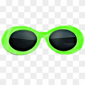 Transparent Clout Goggles Png - Green Clout Glasses Png, Png Download - clout goggles png