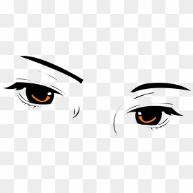 Transparent Anime Eyes Png Transparent - Anime Eye Transparent Png, Png Download - anime eyes png