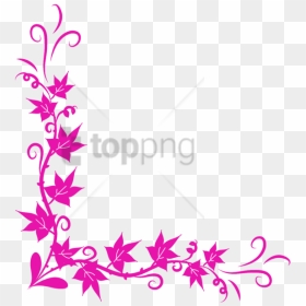 Free Png Download Colorful Floral Corner Borders Png - Designs For Cover Page, Transparent Png - design png