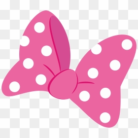 Ribbon Minnie Mouse Transparent & Png Clipart Free - Minnie Mouse Pink Bow, Png Download - minnie mouse png