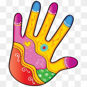 Transparent Holi Finger Line Hand For Happy Holi For, HD Png Download - happy holi png