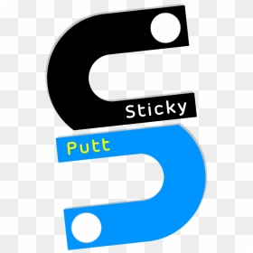 Sticky Putt Golf Putting Target Logo Blue, HD Png Download - target logo png