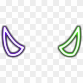 #freetoedit #horns #purple #horn #devil #green #neon - Neon Devil Horns Png, Transparent Png - devil horns png