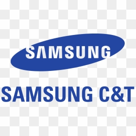 Samsung C&t Logo Vector, HD Png Download - samsung logo png