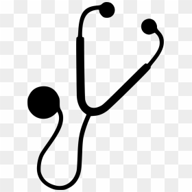 Transparent Stethoscope Pictures Free Clipart - Stethoscope Black And White Png, Png Download - stethoscope png