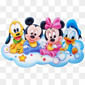 Baby Minnie Mouse Png - Mickey En Minnie Mouse Baby, Transparent Png - minnie mouse png