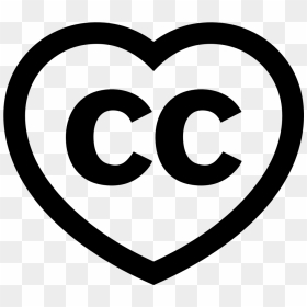 Creative Commons In The Heart, HD Png Download - black png